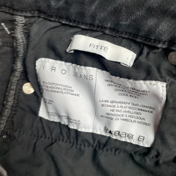 IRO Fitté Jeans Made in Italy size 29 - Picture 4 of 9